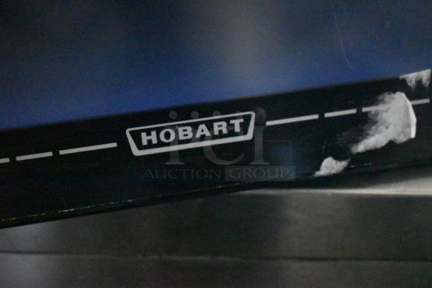 2018 Hobart HTi-7LH26 commercial countertop scale, tested and working, detailing the Hobart logo on the front panel.