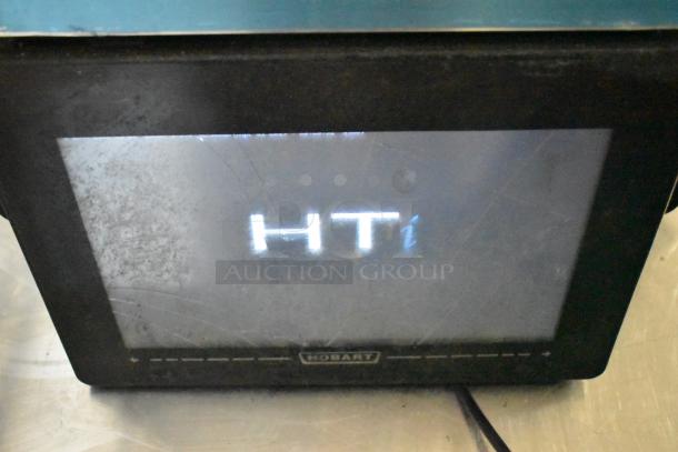 Hobart Commercial Countertop Scale, tested and working. Display shows "HTi." Operates on 120/208-240 volts, 1 phase.