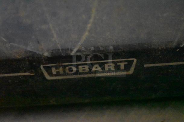 Hobart Commercial Countertop Scale, tested and working, runs on 120/208-240 volts, 1 phase. "Hobart" label visible.