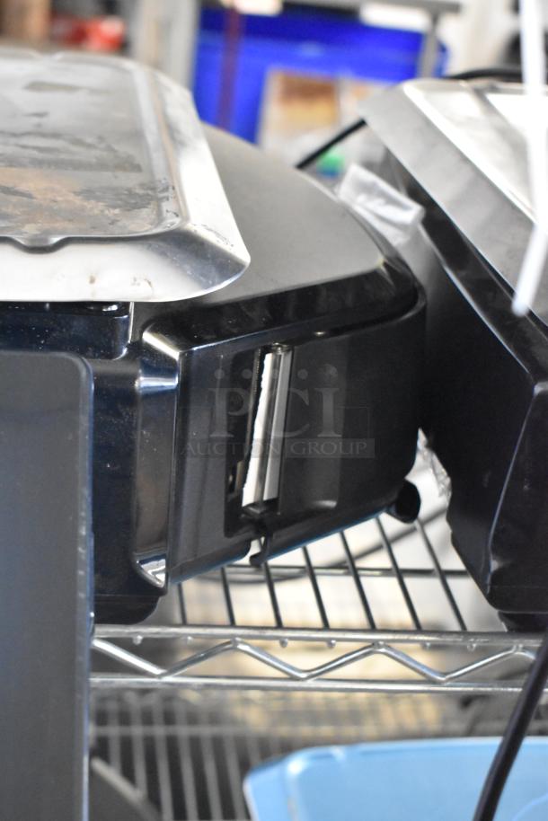 2024 Hobart HTi-7LH4W commercial countertop scale, black, missing power cord, tested working, 120/208-240V, 1 phase.