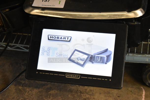 2017 Hobart HTi-7LH26 commercial countertop scale, touchscreen display, 120/208-240V, tested and working.