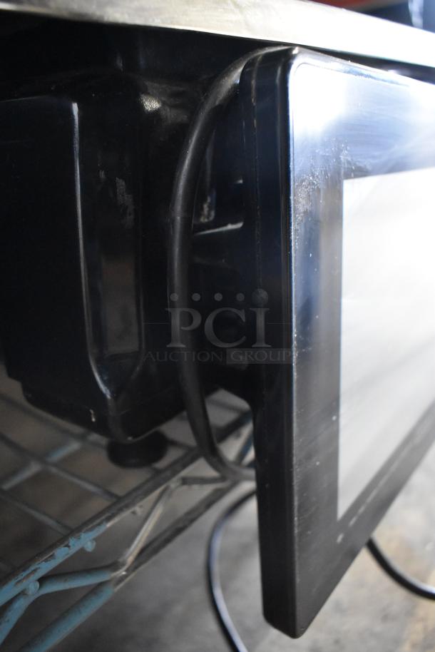 Hobart Commercial Countertop Scale, black casing, power cable shown; bent plug head prevents testing.