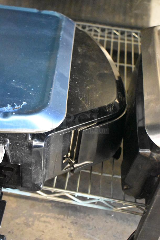 2024 Hobart HTi-7LH4W commercial scale, black, 120/208-240V, 1 phase. Tested, does not power on. Visible wear.