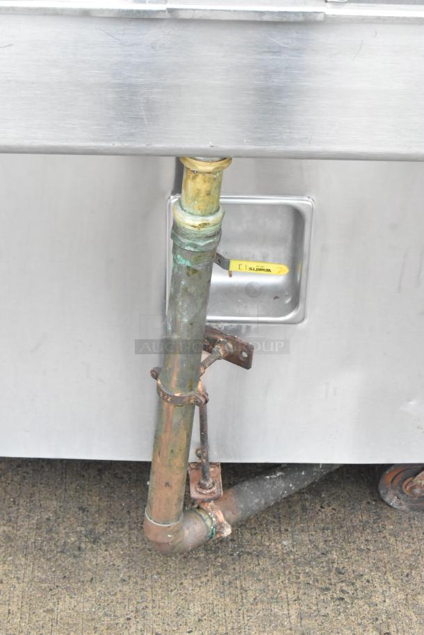 2016 Taylor C043-33 stainless steel commercial frozen custard machine, floor style, water-cooled, on casters.