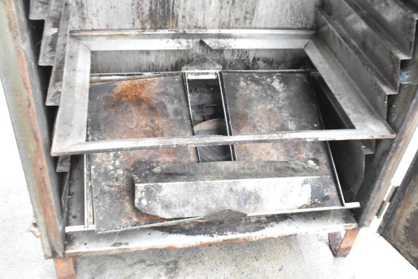 Pro Smoker 'N' Roaster 150P commercial smoker, metal interior, used condition, 120/240V, 1 phase.