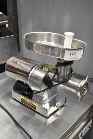 Backyard Pro 554BSG12 Butcher Series #12 Electric Meat Grinder. 120 Volts, 1 Phase.