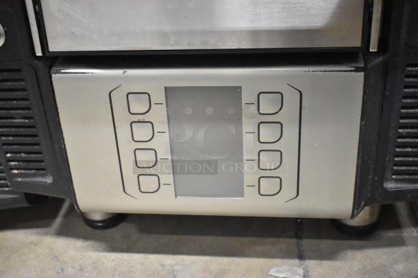 2019 Electrolux HSPP3BPRS commercial panini press, stainless steel, digital controls, 208V, good condition.