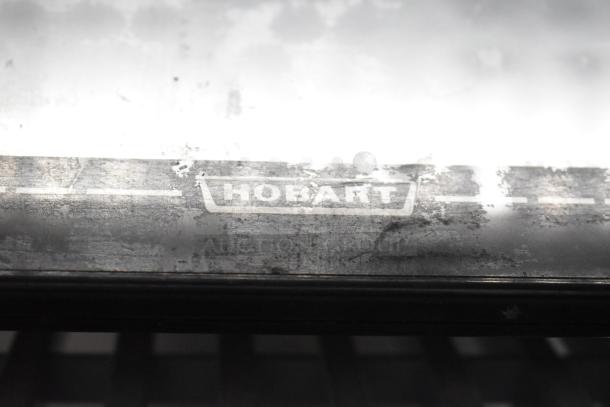 2016 Hobart HTi-LH commercial countertop scale, visible Hobart logo, missing power cord, untested condition.