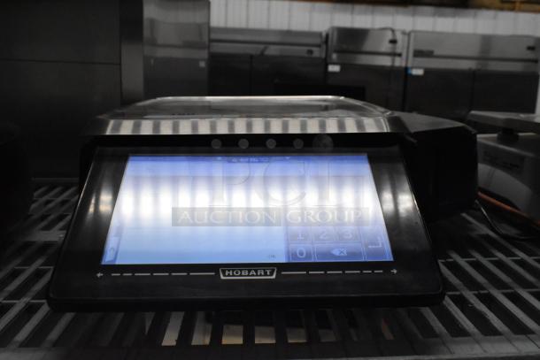 2017 Hobart HTi-7LH26 commercial countertop scale, touchscreen display, tested and working, 120/208-240V, 1 phase.