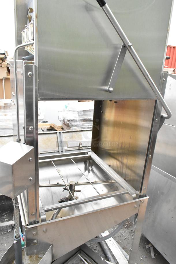 American Dish Service ADS AF-ES pass-through dishwasher, stainless steel, 120V, 1 Phase, excellent condition.