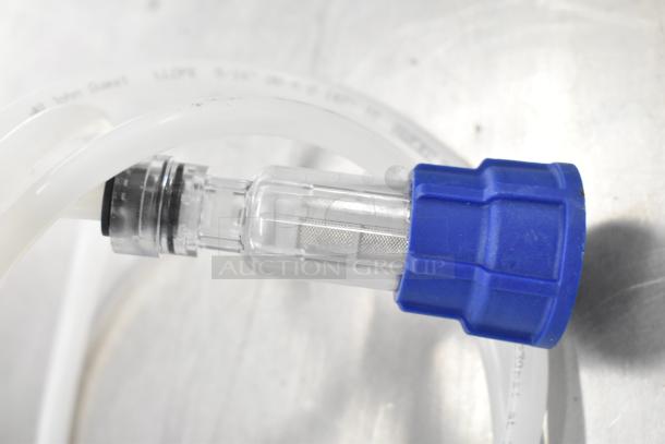 20 brand new Cadco/Unox item, clear plastic tubing with blue connector, part of auction lot including ballasts, blower wheel.