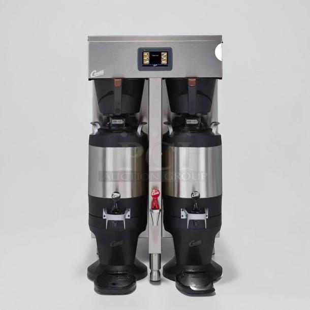 Wilbur Curtis G4 ThermoPro Twin Coffee Brewer, Model G4TP2T10A3100, brand new, dual server, commercial coffee machine.