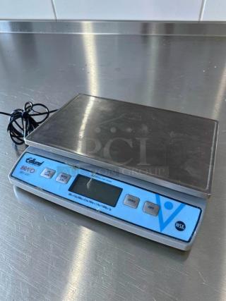 Edlund BRAVO BRV-480 digital portion scale, prime condition, NSF certified; features visible digital display, fully tested.