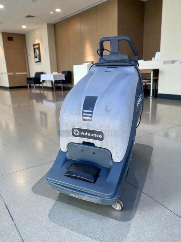 Nilfisk Advance BU800 floor burnisher; 20 in, commercial high-speed machine, superior condition, tested, model ADV-L-BRN-0710.