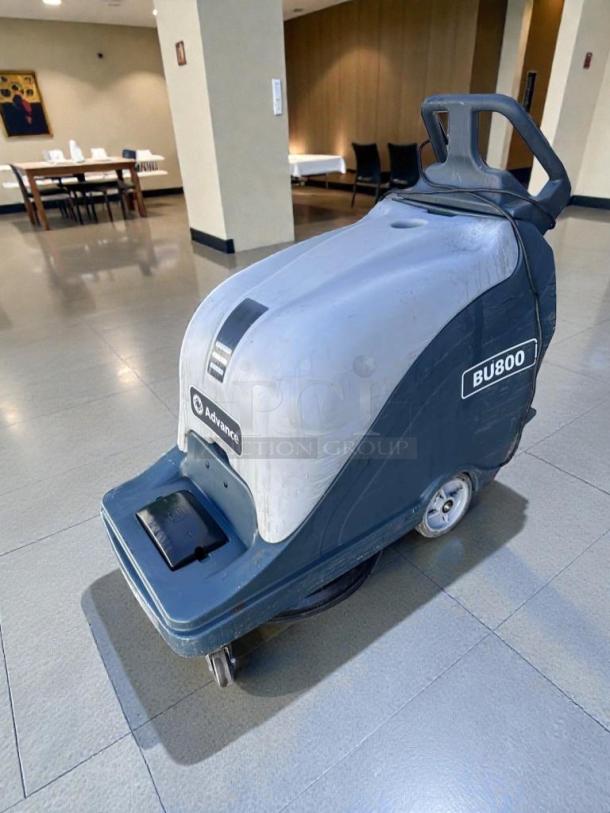 Nilfisk Advance BU800 high-speed floor burnisher, 20-inch, commercial use, superior condition, fully tested, model ADV-L-BRN-0710.