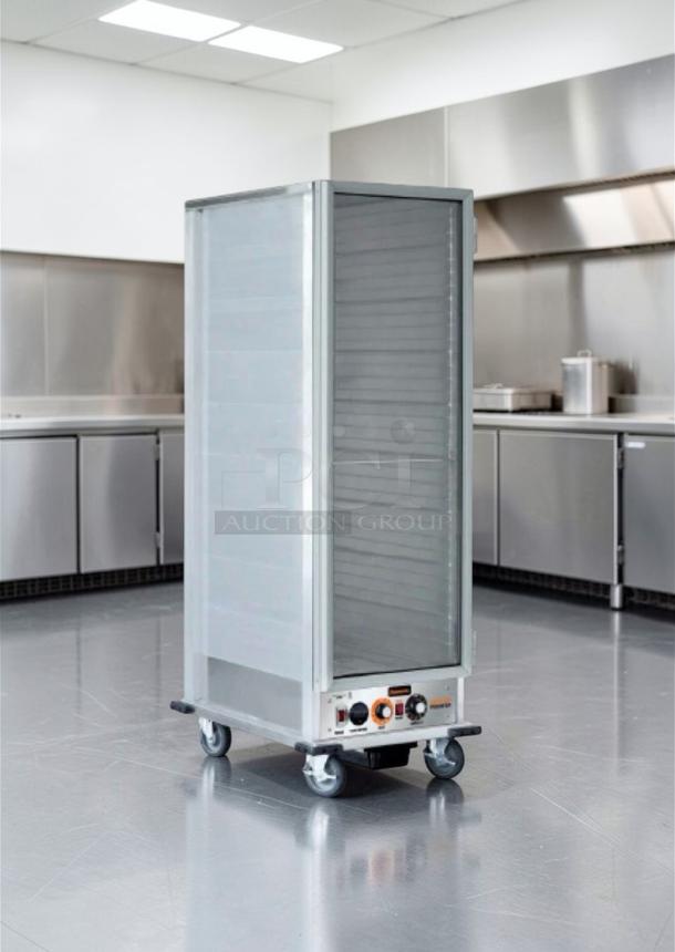 Brand new Sierra SHPI commercial heater proofer cabinet, insulated glass door, 120V, UL & NSF listed, model SIE-L-PRO-0713.
