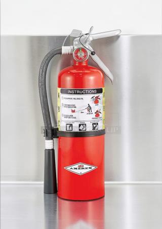 Prime condition 5 lb ABC fire extinguisher, 2A:10B:C rating, UL listed. Ideal for restaurant and kitchen safety. Lot of 9.