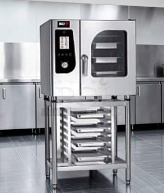 Prime condition BKI TE102R Combiking Combi Oven, 10-pan, programmable, stainless steel, 208V/3P, tested operational.