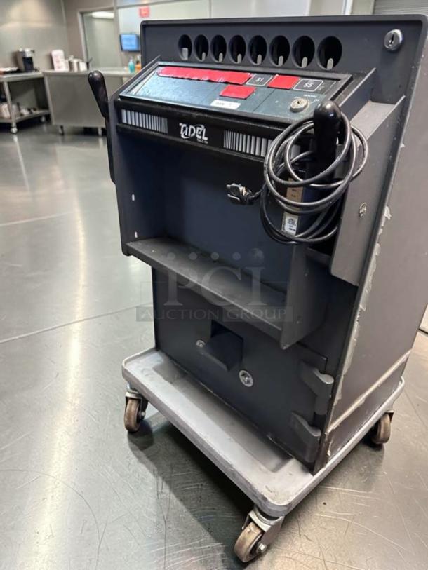 Tidel TACC-IIa Currency Deposit Safe, used, top-tier condition. UL listed, fully operational, visible control panel, and secure storage.