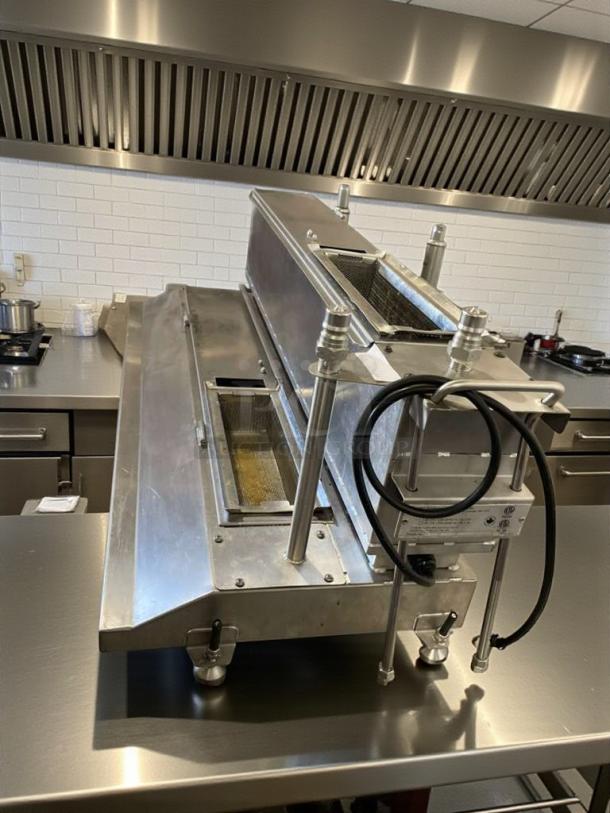 HARDT GR-224 commercial electric grill/toaster, premium condition, 120V, single phase, fully tested. Model HDT-L-GRL-0153.