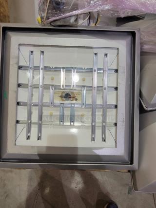 LSI Crossover XPGP LED Canopy Light, rugged design, cool white light, 120-277V, wet-location rated, 2 pallets.