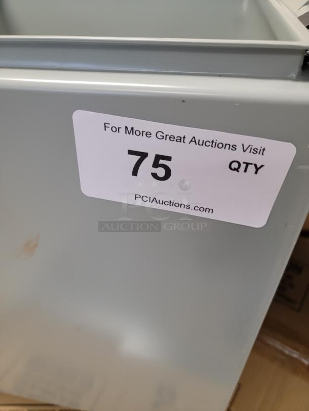 nVent Hoffman Control Panel, model CSD363020, gray finish, dual latches, includes original hardware and documentation.