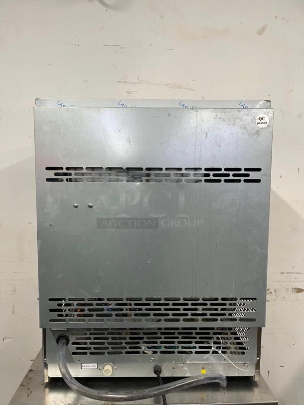 VEVOR Commercial Ice Maker, 320LBS capacity, ETL approved, with SECOP compressor, electric water drain pump, and water filter.