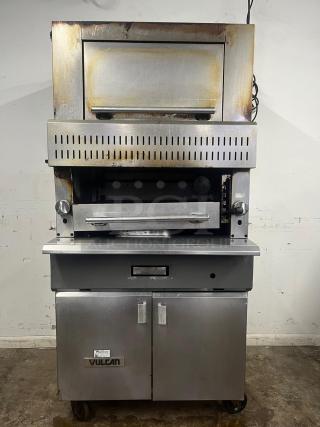 WOW ! ! Vulcan VIR1F_NAT 36 Inch Gas Broiler Deck-Type Single Infrared Burner 100000 BTU
