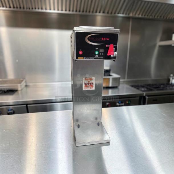 Grindmaster B-SAP PrecisionBrew Coffee Brewer, dual airpot, automatic, stainless steel, excellent condition, 120V.