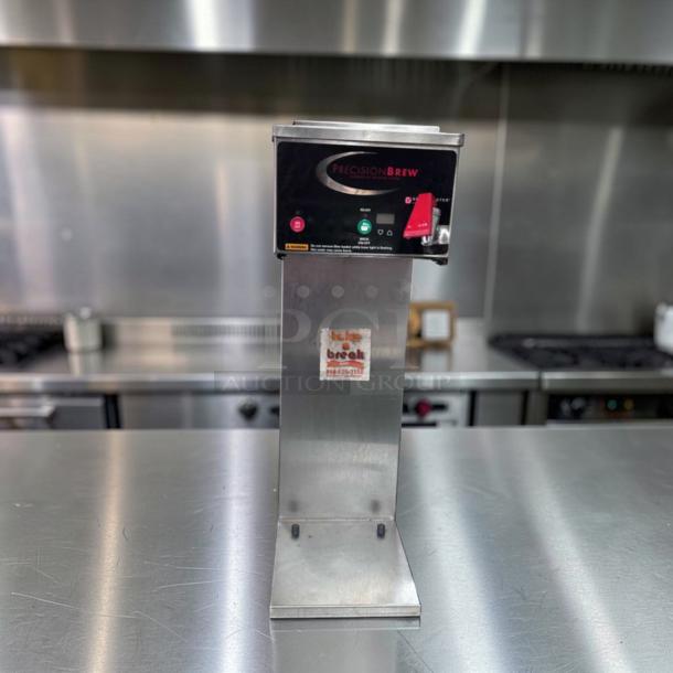 Superb Grindmaster B-SAP PrecisionBrew Coffee Brewer, dual airpot, automatic, stainless steel, 120V, excellent condition.