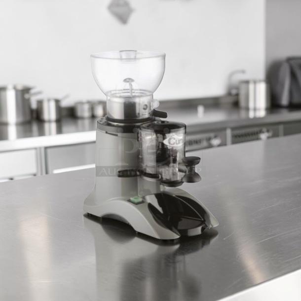 Prime condition Cunill commercial coffee grinder, heavy-duty, tested and operational, made in Spain, CUN-M-GRIND-0793.