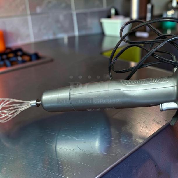 Cuisinart HB-400PC stick blender, 400W, in excellent condition. Handheld immersion mixer, fully tested, operational.