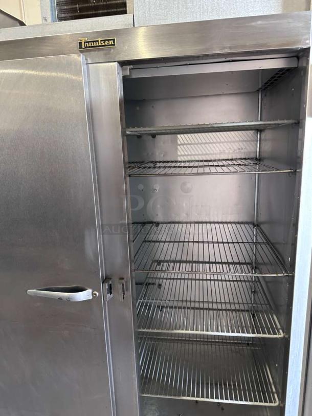 Traulsen G20010 commercial refrigerator, 52" double door, stainless steel, excellent condition, Fort Worth, Texas, USA.