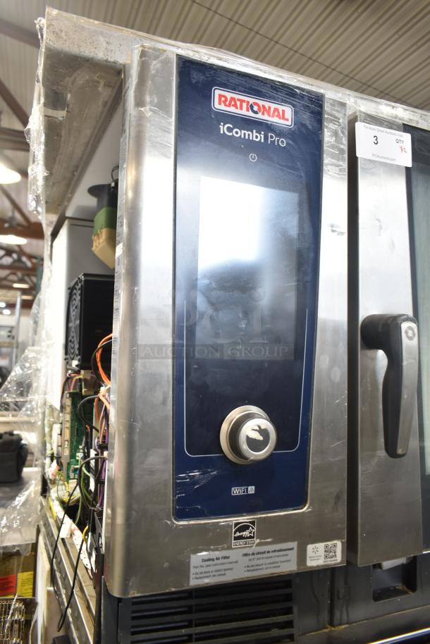 Rational iCombi Pro electric combi convection oven, model LM100CE.AXXXX/LM100EE.AXXXX, 440/480V, 3-phase, 2021 model.