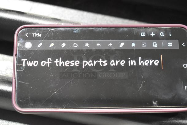 Createled AirBLADE-15 Indoor Full Color SMD parts in hard case, showing durable protection.