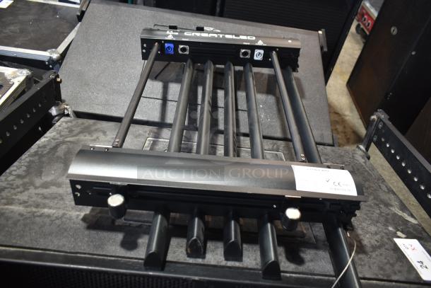 Createled AirBLADE-15 Indoor Full Color SMD display, shown in hard case, excellent condition, connectors visible.