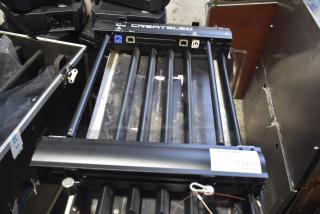 1 Createled AirBLADE-15 Indoor Full Color SMD 3-in-1 Pieces in Hard Case on Commercial Casters.