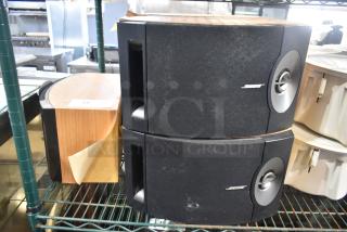 5 Speakers Including Bose 201 V Speaker. 5 Times Your Bid!