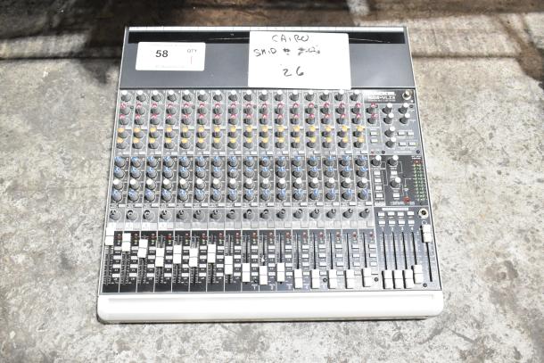 Mackie 1604-VLZ3 Premium Mic/Line Mixer, excellent condition; features 16 channels, EQ controls, and precision faders.