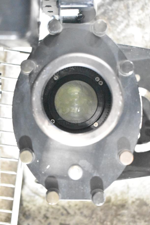 GoboSource ES-B10E stage light lens, close-up view, showing structural details.