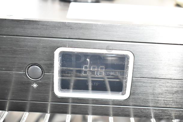 Panamax M5100-PM power conditioner with digital display, showing voltage in good condition; part of a 2-item auction lot.