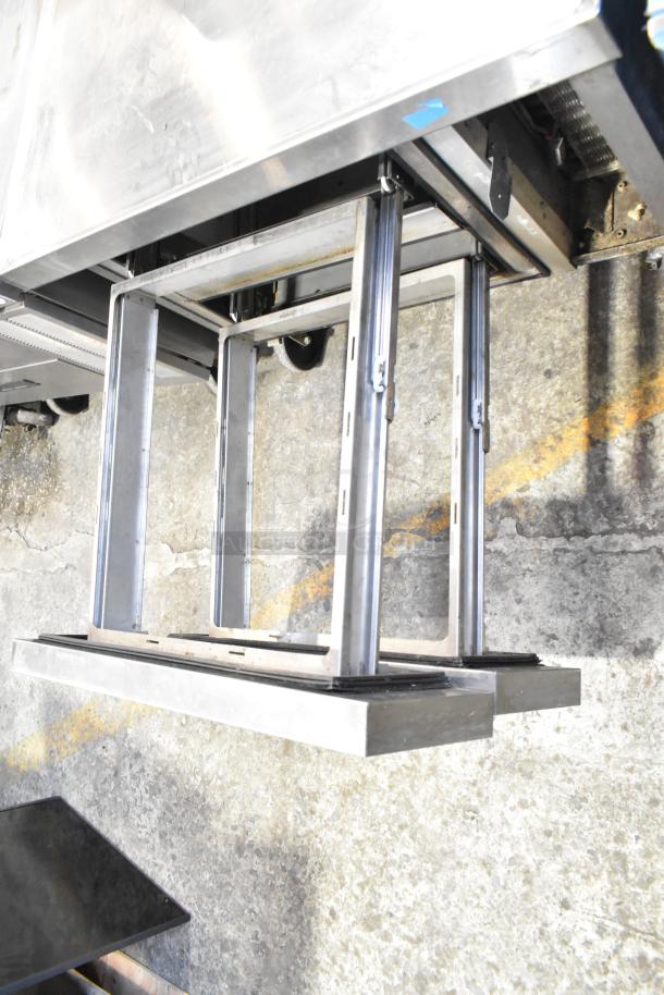 2019 True TRCB-36 16GA Commercial Chef Base, 2 drawers, on casters, 115V, 1 Phase, good condition.