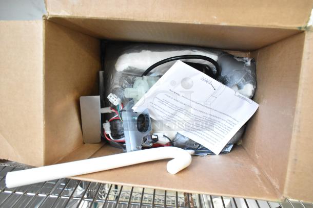 Brand new scratch and dent pump assembly, 115 volts, 1 phase, with manuals, in open box.