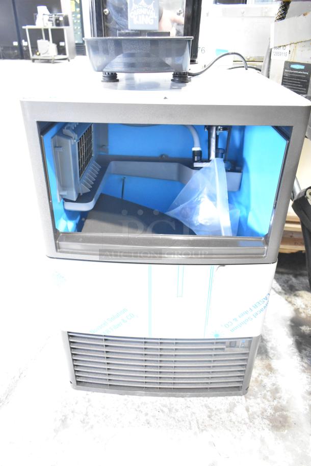 2025 Manitowoc UDP0065A-161 ice machine, new with scratch and dent. Undercounter, 31 lb. bin, 62 lb. capacity, 115V.