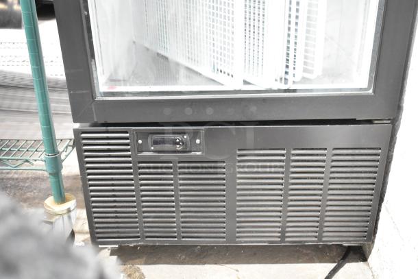Habco SE18 Commercial Single Door Cooler Merchandiser with digital control. 115 Volts, 1 Phase, excellent condition.