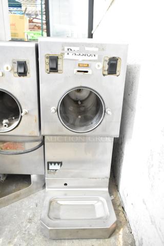 Taylor Commercial Countertop Single Flavor Frozen Beverage Machine, 115V, 1 Phase. Stainless steel, used condition with visible wear.