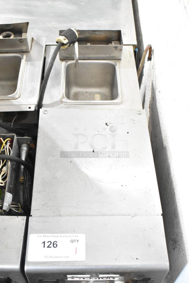 Taylor Commercial Single Flavor Frozen Beverage Machine, countertop model, 115V, 1 phase. Visible wear, auction label #126.