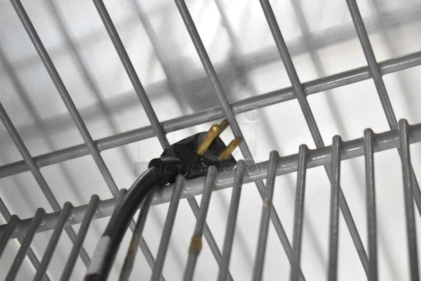 2016 True T-19F commercial freezer plug view, showing electrical connection detail.