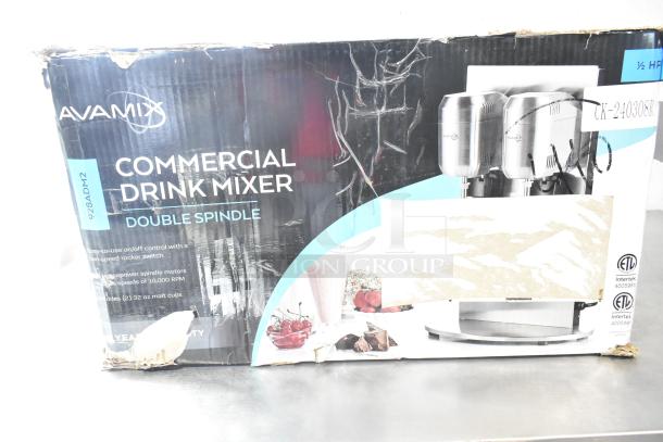 Teruisi YY-MY15 Commercial Countertop Vegetable Cutter, 110V, 1 Phase, shown in original packaging, box slightly worn.