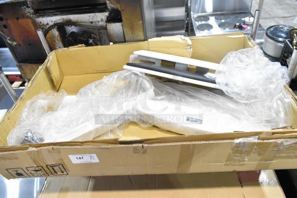 3 Midmark 6282-001 Shroud Kits in original packaging, new condition, in a cardboard box with visible product labels.